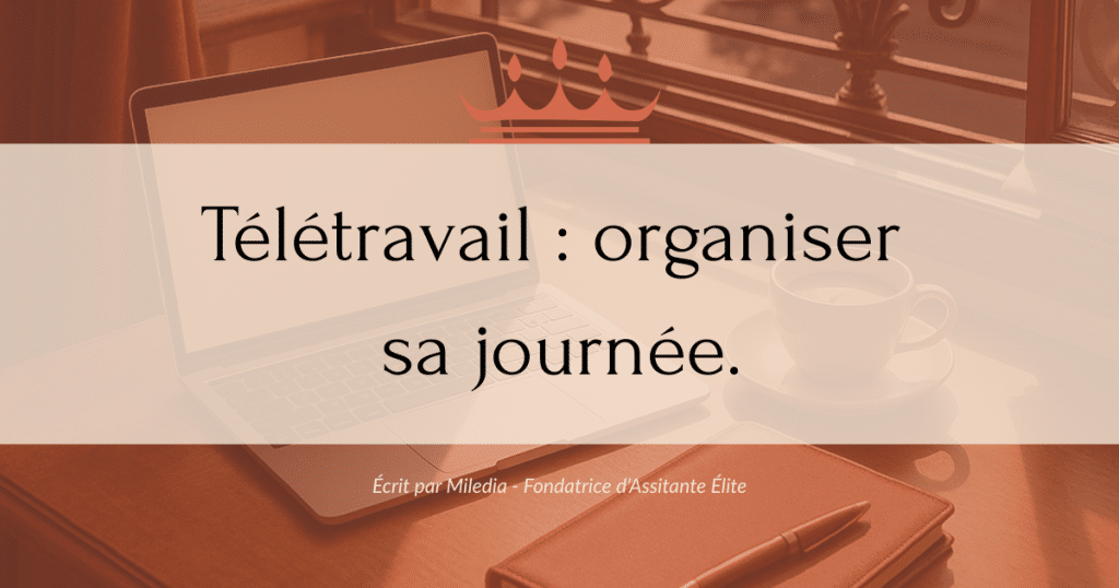 organiser sa journée