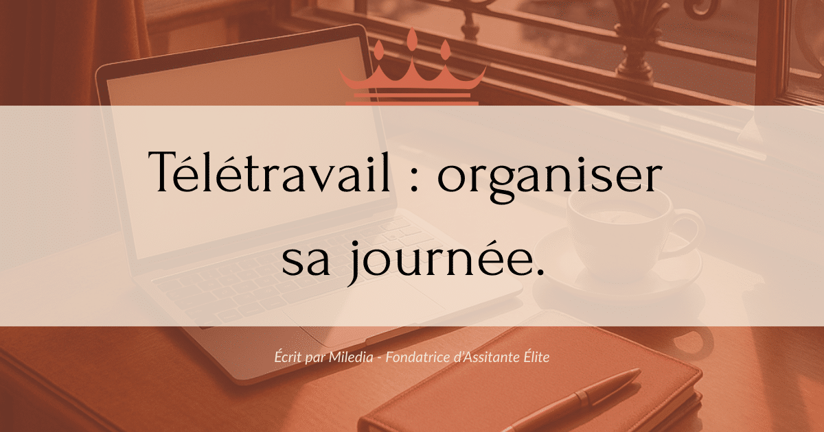 organiser sa journée
