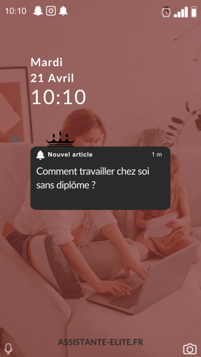 Article : Comment travailler chez soi sans diplôme ?